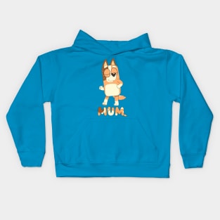 New Design Bluey Mum Kids Hoodie